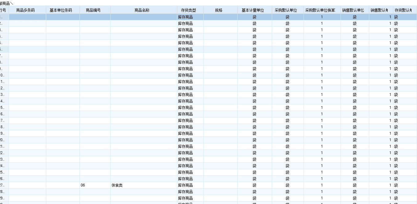 管家婆分销V3执行数据搬移操作后，商品档案的名称变成空的了，怎么处理？第1张